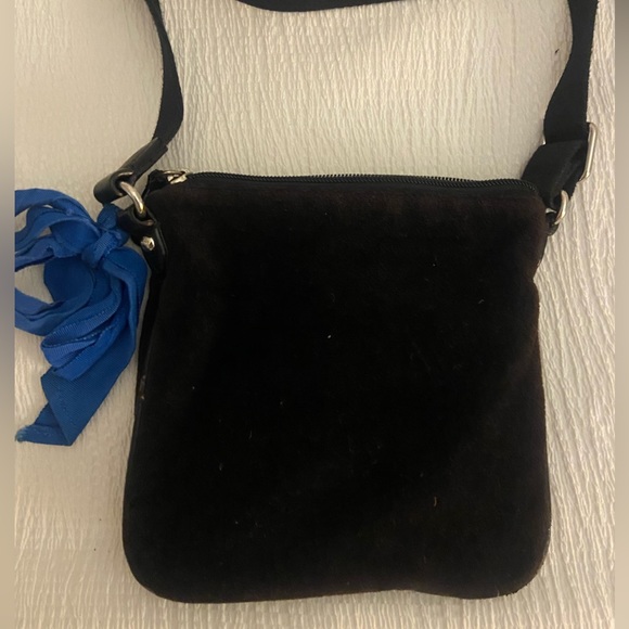 JUICY COUTURE SIDE STRAP SUEDE BAG - Picture 4 of 5